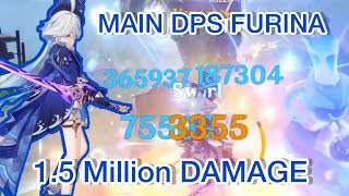 Furina Main Dps Is Godlike C6 Damage Showcase - Genshin Impact Resimi