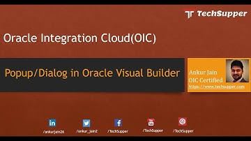 Popup / Dialog in Oracle Visual Builder Cloud Service | Oracle VBCS | OIC  #oic #oraclecloud