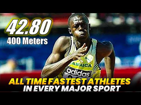 The All Time Fastest Athletes In Every Major Sport