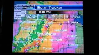 Severe weather coverage: Jun 18, 2010 (WANE)2/2