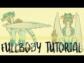 How I Draw Dragon Fullbodies | Tutorial