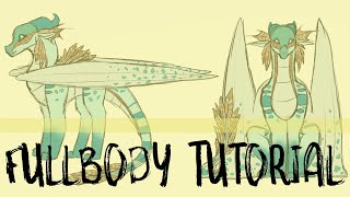 How I Draw Dragon Fullbodies | Tutorial
