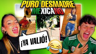 ESPAÑOLES REACCIONAN a PURO DESMADRE MEXICANO 🇲🇽😂 *HUMOR VIRAL & TIKTOK*