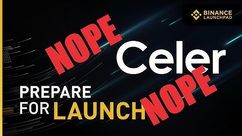 Binance Blunder- The Celer Launchpad MADNESS!