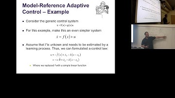 CS545 Lecture 16 AdaptiveControl