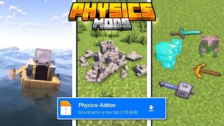 3D PHYSICS Mods For MCPE 1.21+ (DOWNLOAD LINK) 🔥 screenshot 3