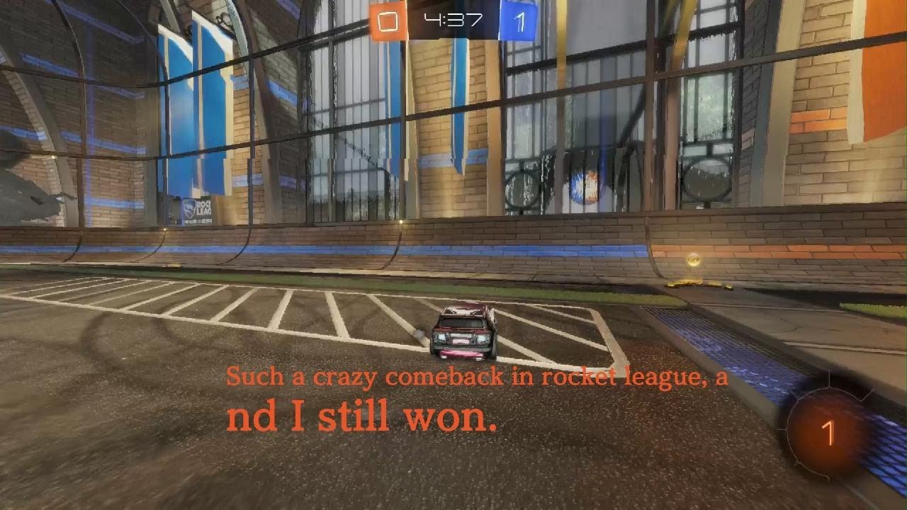 Rocket League Win.