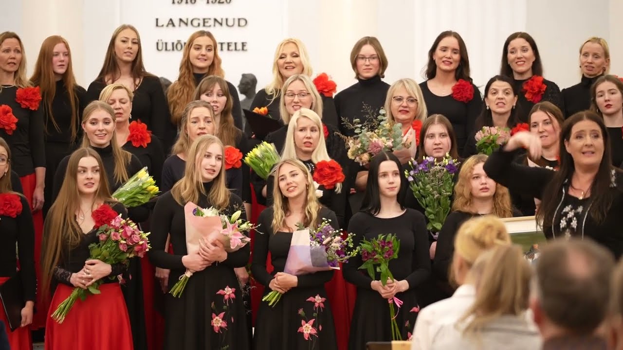 Vilve Maide 50. juubel. Ühendkoor. "Ei saa mitte vaiki olla" Anna Haava/Eesti rahvaviis/Miina Härma