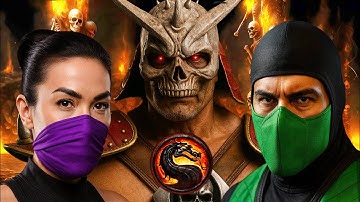 Ultimate Mortal Combat 3 Character Select in Real Life (Ai Trailer Live-action)