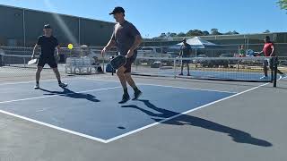 4.0+ RR Pickleball Tournament- Tim Baghurst & Alex Nicolas vs Frank Walker and Nayan Patel