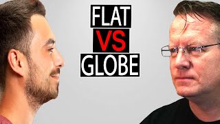 DEBATE: Flat Vs Globe | Kevin Vs @MCToon   | Podcast Profile