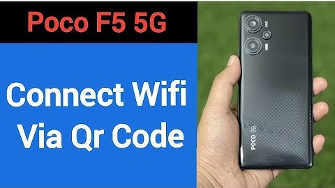 How to connect WiFi via QR code, Poco F5 5G me Bina password ke Wi Fi connect kaise karen