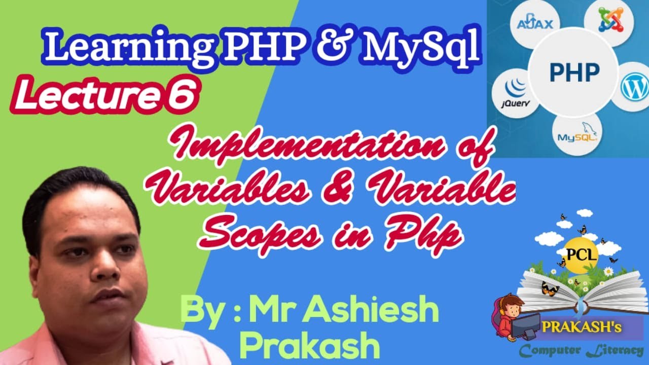 Implementation of Variable and Variable Scope in PHP - YouTube