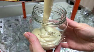 Процесс приготовления крем мёда