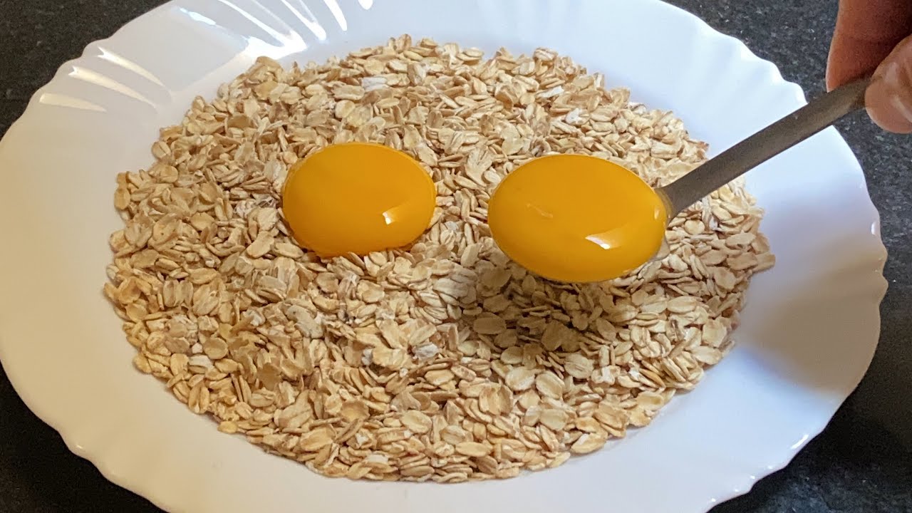 1 XÍCARA DE AVEIA + 2 OVOS  CAFÉ DA MANHÃ 