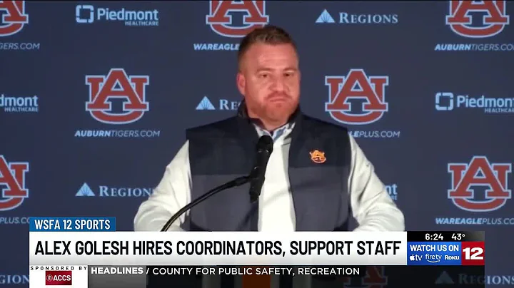 Alex Golesh hires coordinators, support staff