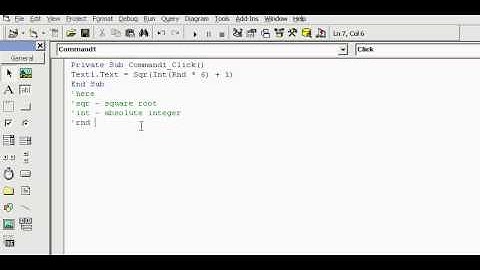 how to use math functions in vb6