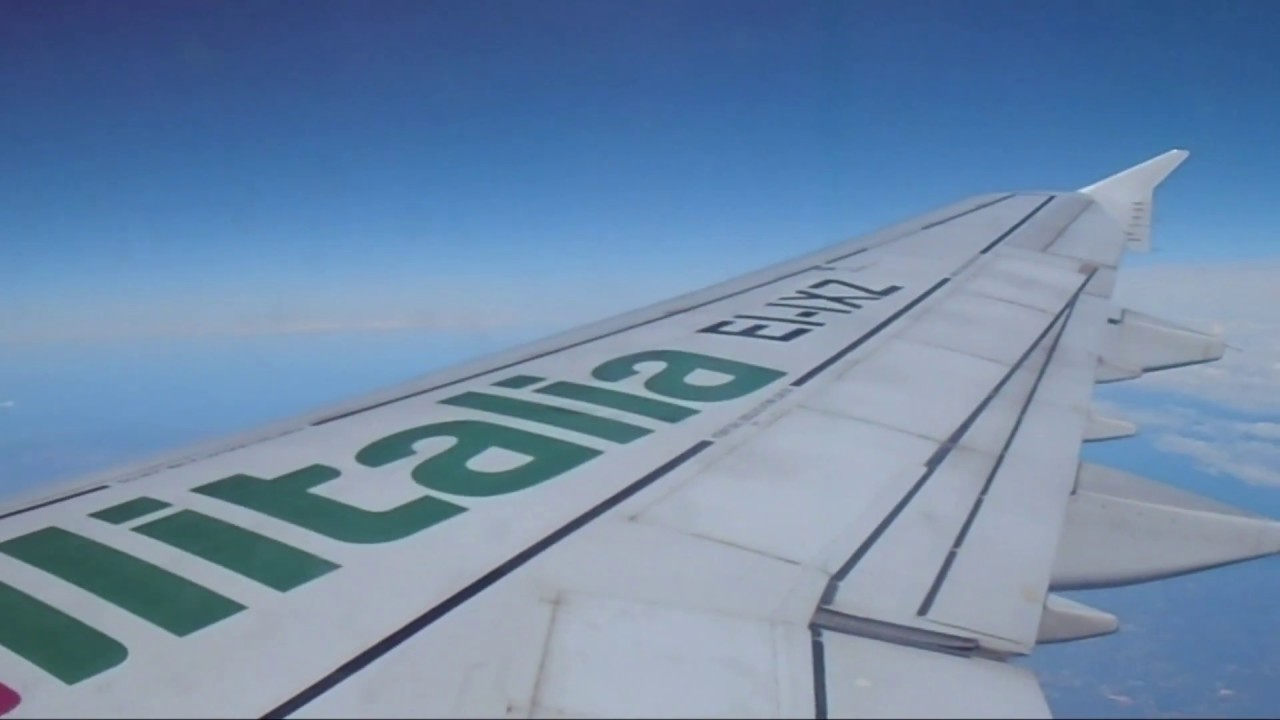 Alitalia A321 from Athens to Rome