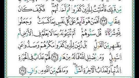 ختمة مصحف التجويد برواية الدوري الصفحة رقم  253
