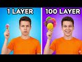 DEMURE vs. BRAT: One-Color Showdown 🍔🔥 Ultimate Cooking Challenge! Crazy Food Ideas by 123 GO FOOD
