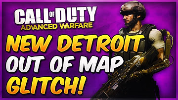 NEW COD Advanced Warfare Out of The Map Detroit Glitch! (AW Infected Glitches & Spots)