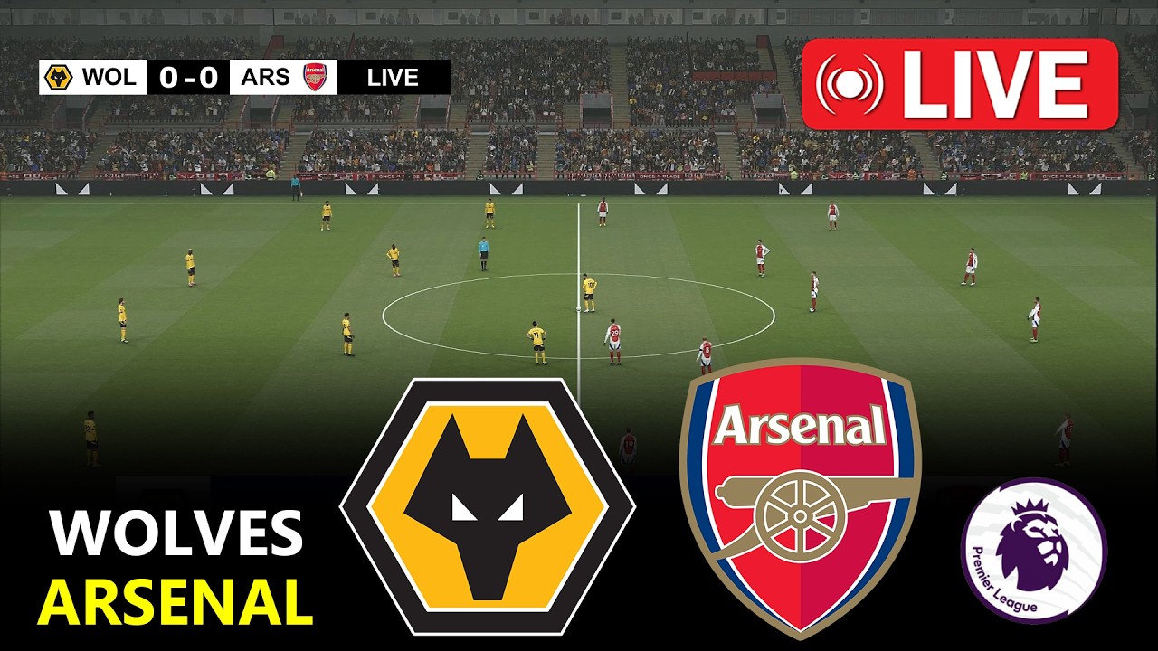 🔴LIVE : Wolves vs Arsenal | English Premier League 2026 | Full Match Streaming | PES 21 Simulation