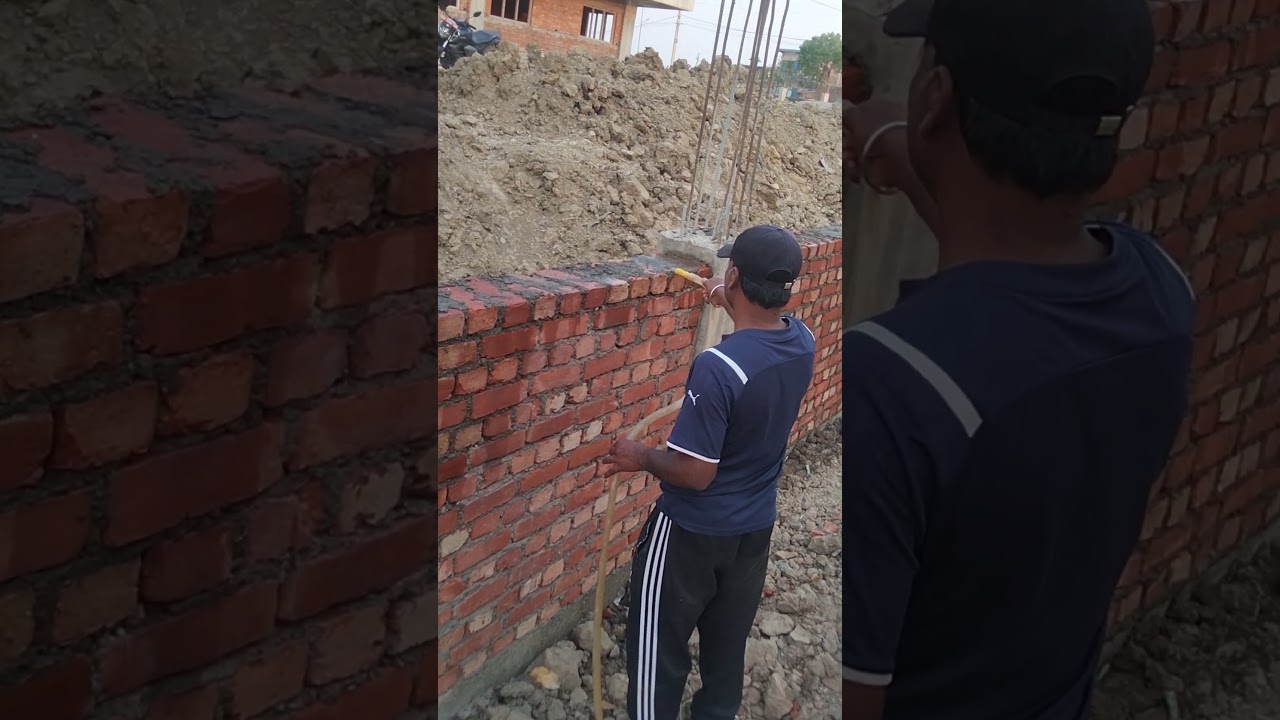 curing brick masonry wall