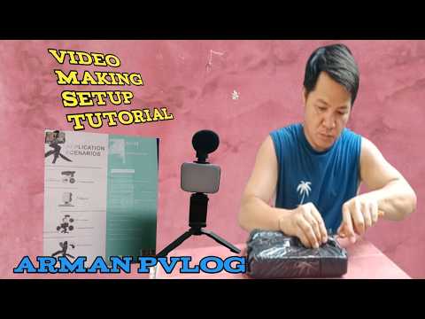 unboxing parcel video making setup tutorial Tagalog