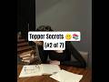 This is why toppers always stay ahead 🤫(#2 of 7) #aesthetic #study #motivation #students #exam