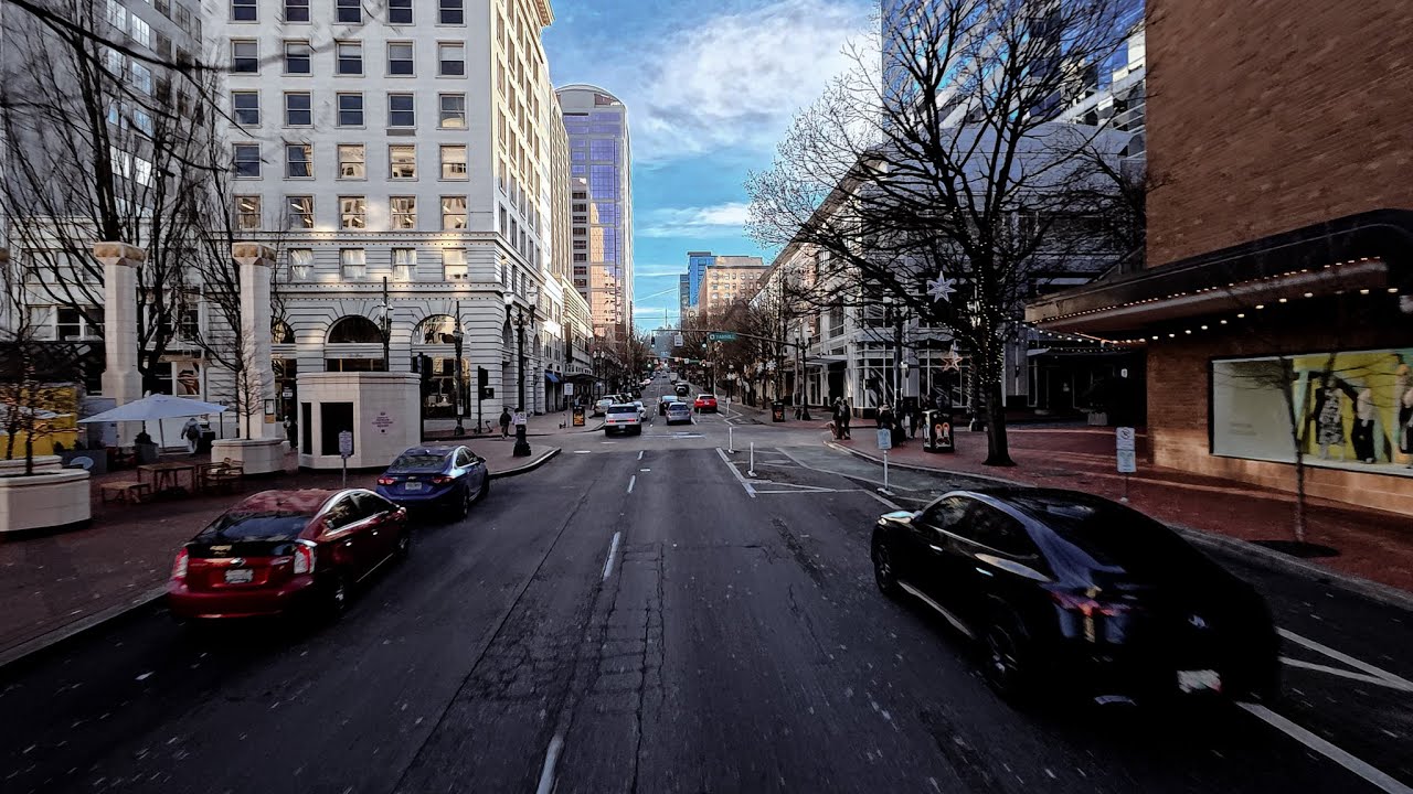 Broadway (SW) Downtown Portland OR