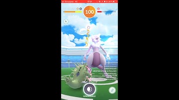 3 players vs Hyper beam boosted Mewtwo Raid
