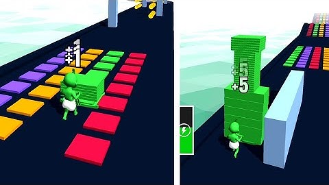 Stack colors - All Levels Gameplay android/ios (Level 15-17)