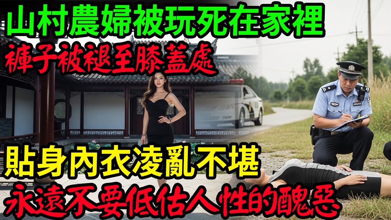 山村農婦案#呂鵬大案紀實#呂鵬講大案#大案紀實