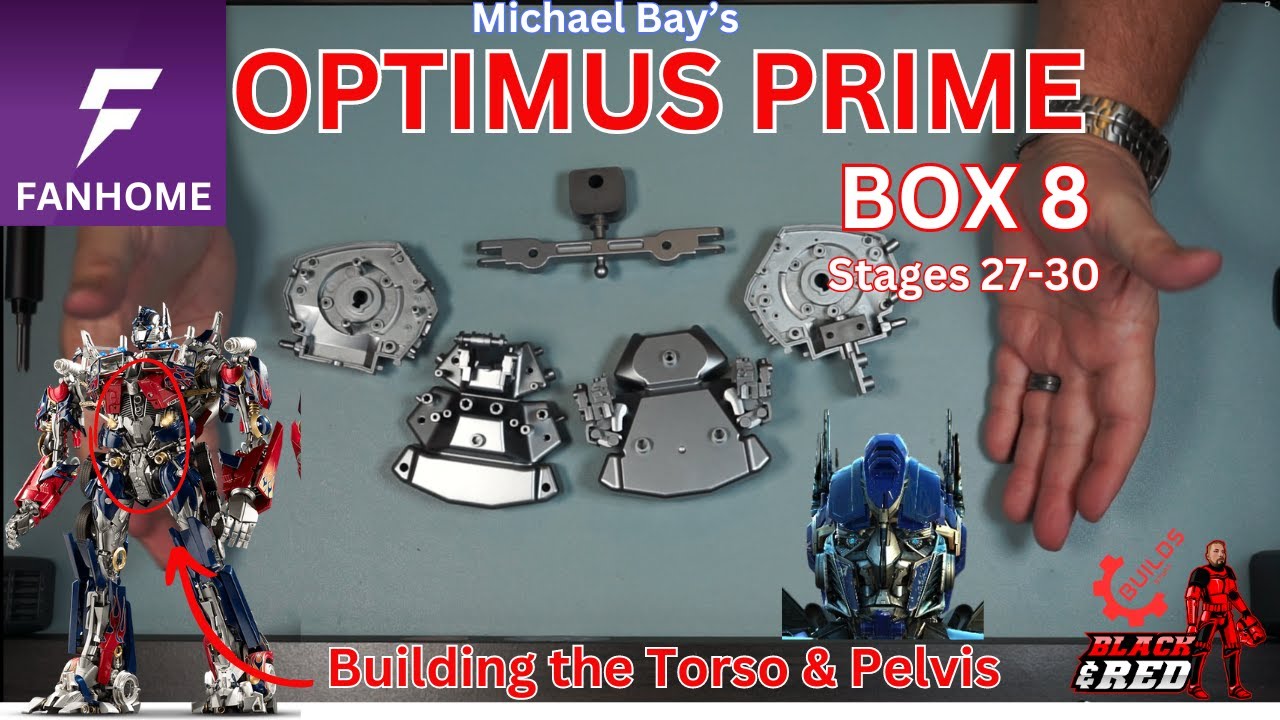 Fanhome Optimus Prime Box 8 stages 27 - 30 - YouTube
