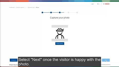Bosch Security - Bosch Visitor Management