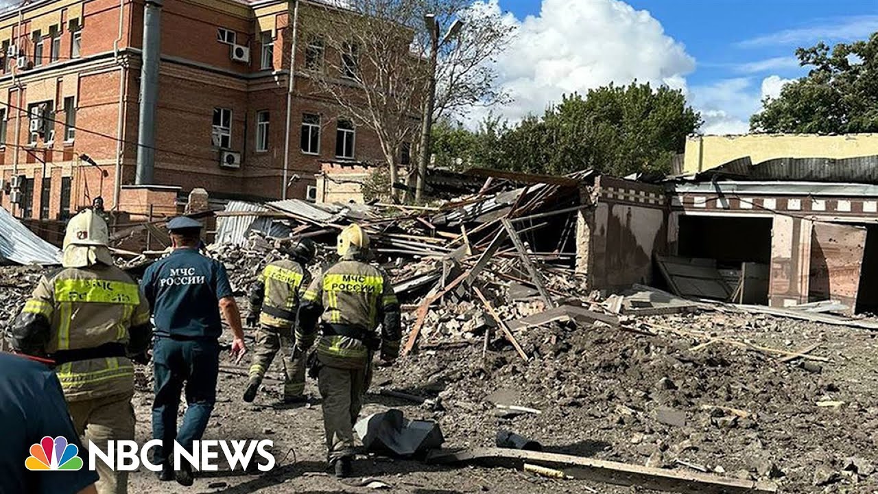 ‘Everything is destroyed’: Amateur video shows explosion site in Taganrog