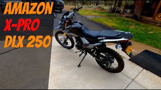 XPro Hawk DLX 250 Ride this Amazon motorcycle?