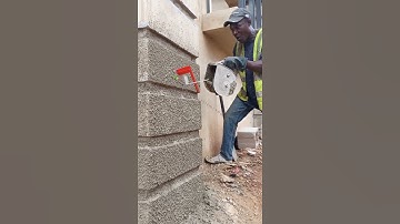 How to apply Tyrolean on external walls