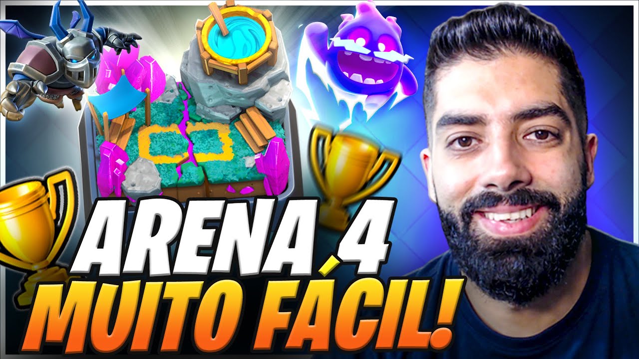 Arena 4 Deck: Push to Arena 4 at Level 3