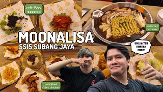 🍗 REVIEW MOONALISA SS15 SUBANG JAYA 🇰🇷🔥 | UNLIMITED KOREAN FRIED CHICKEN, RAMEN, TOPOKKI & MORE ! 