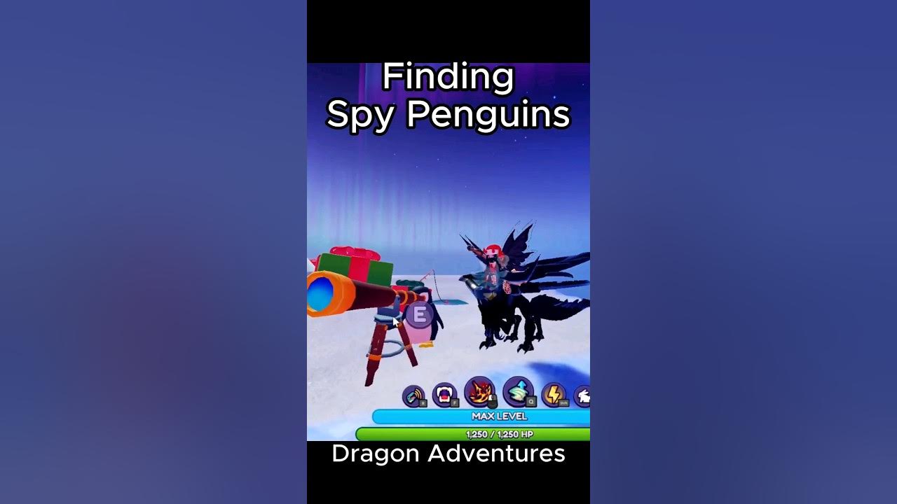 Finding Spy Penguin Locations - Dragon Adventures Roblox Winter