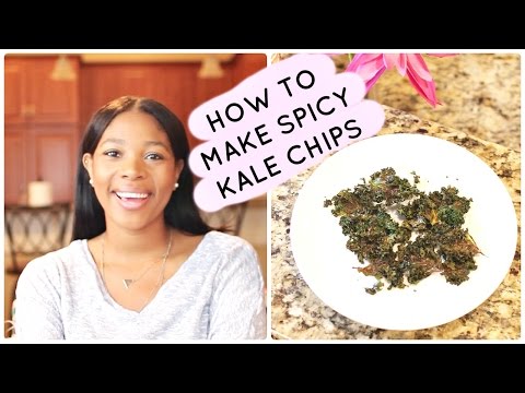 Spicy Kale Chips | NaturallyNina