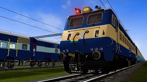MGR Chennai Central - Vijayawada Jan Shatabdi Express In Indian Train Simulator