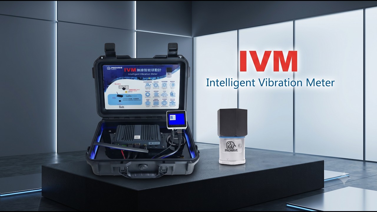 Prowave IVM Wireless Smart Vibration Meter for Vibration Condition Monitoring