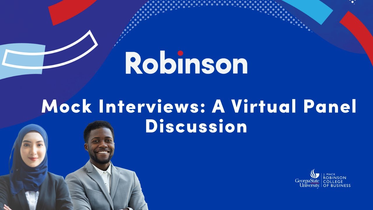 Mock Interviews: A Virtual Panel Discussion 1-27-22 - YouTube