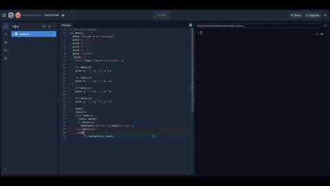 Coding a Calculator in Python