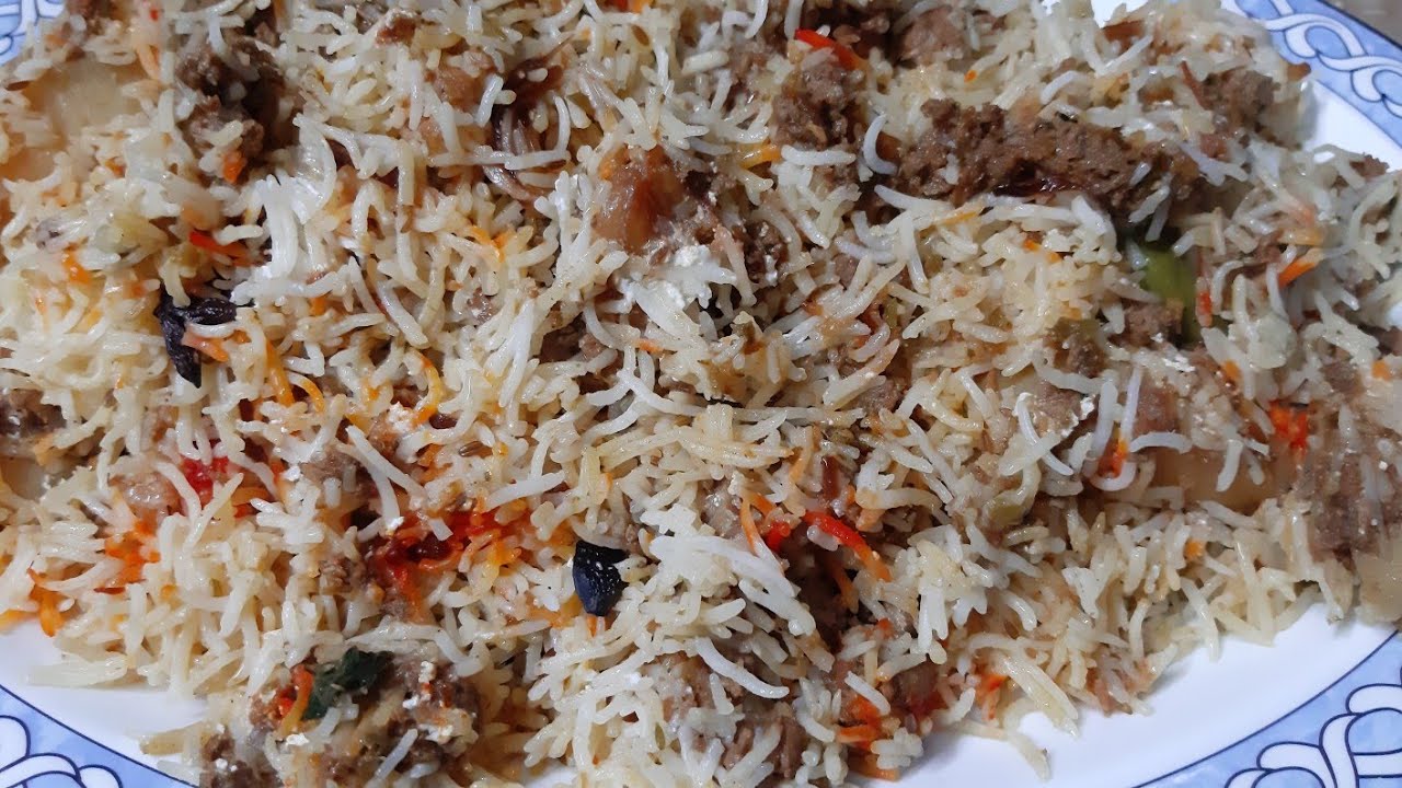 Mazydar qeema biryani recipe by food gossip