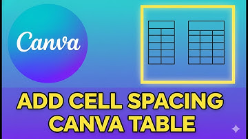 How To Add Cell Spacing In Table In Canva (2025)
