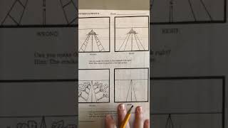 1 point perspective Worksheet 1