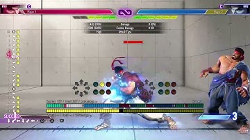 "Denjin Stun Hashogeki" Ryu Super Art 2 combo #1 - Street Fighter 6